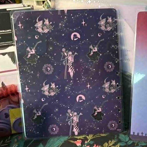 Happy Planner Classic Disney Nightmare before Christmas Cover W/discs - Picture 4 of 6